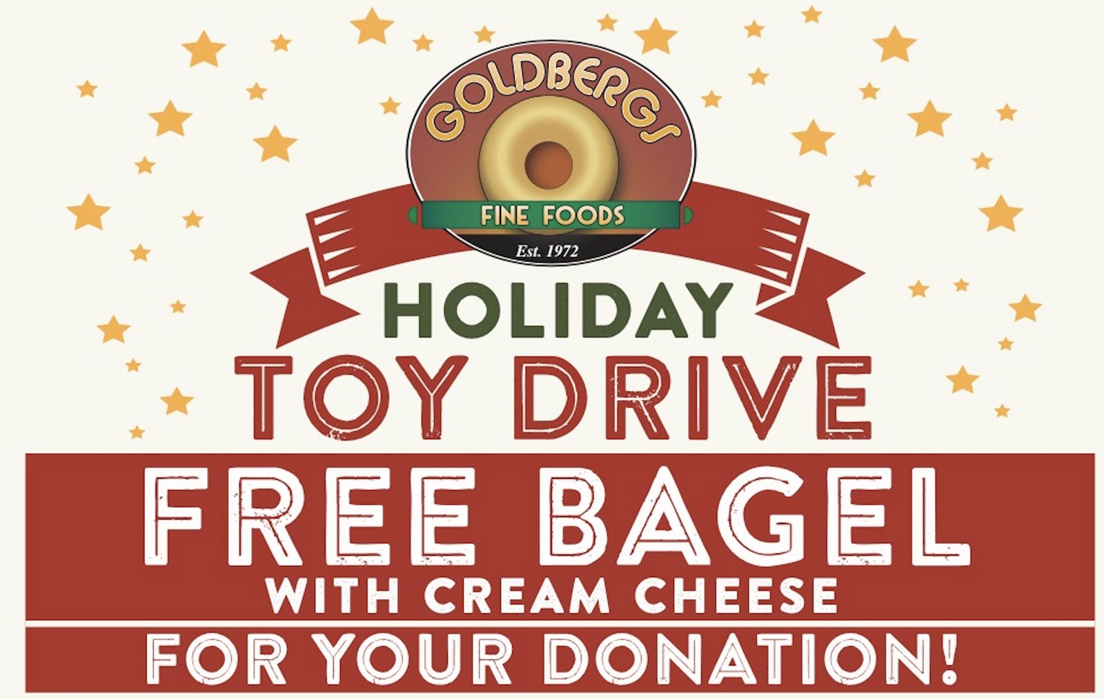 Goldbergs Fine Foods Hosts Holiday Toy Drive for Foster Care Support Foundation Goldbergs Fine Foods Hosts Holiday Toy Drive for Foster Care Support Foundation