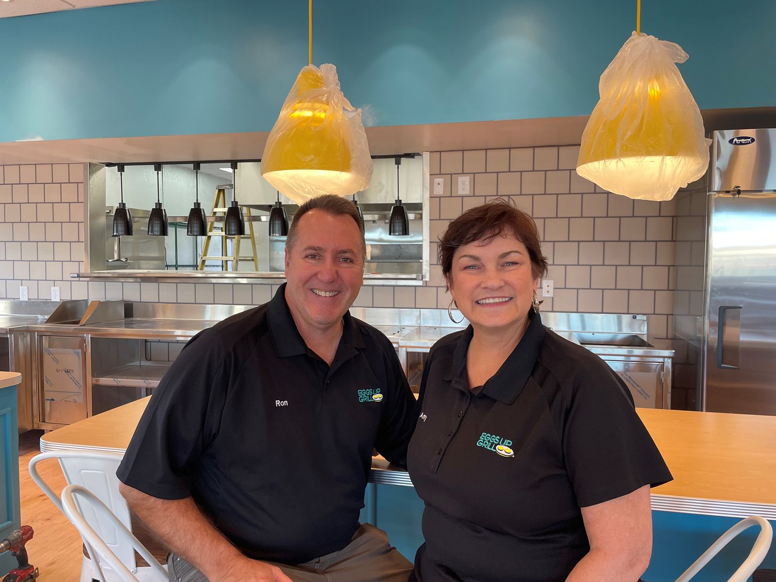 Eggs Up Grill Opens First of Ten Planned Restaurants in Nashville, TN Dr. Ron and Amy Fausnaught