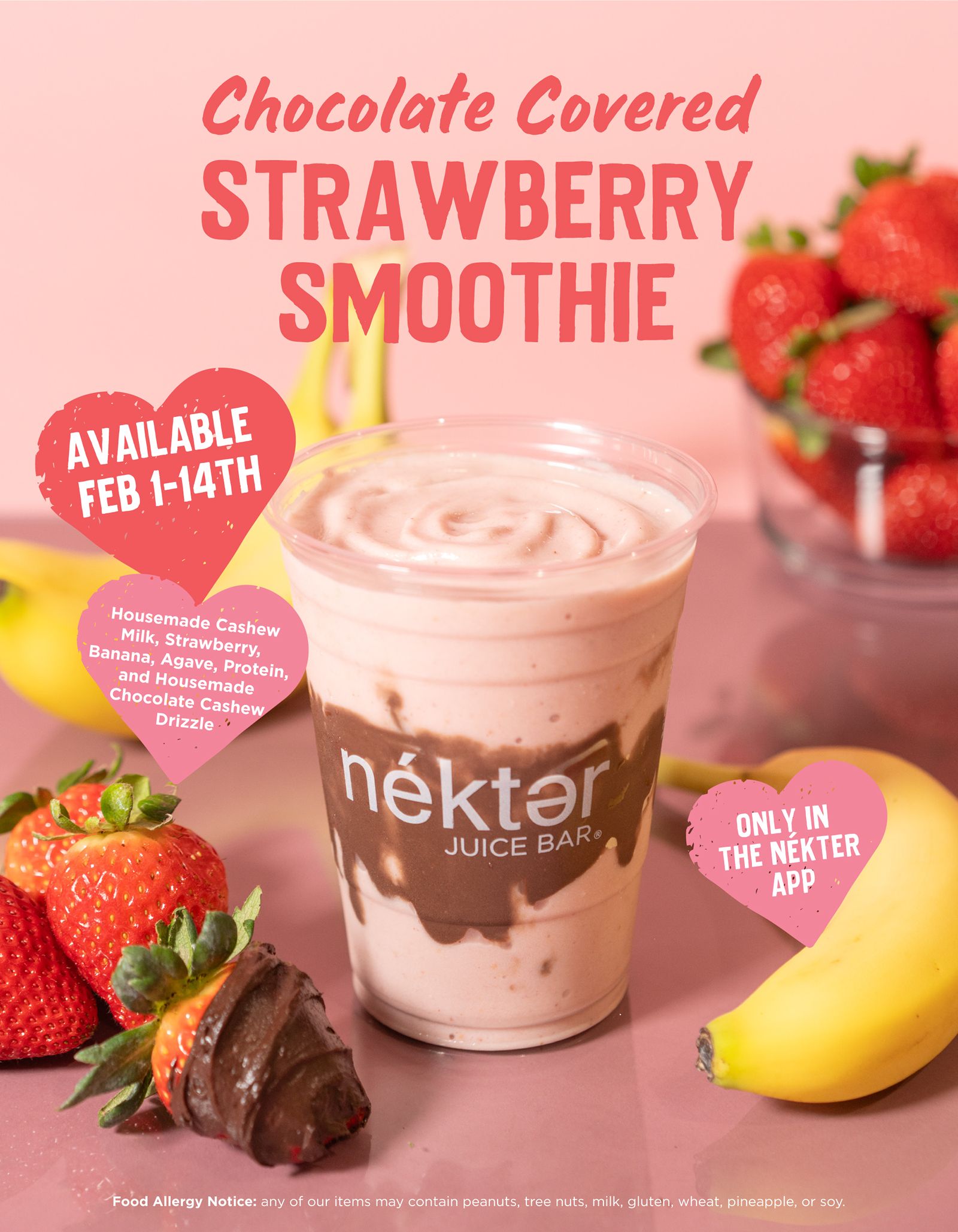 Nékter Juice Bar's New Valentine's Day Smoothie is Love in Every Sip Nékter Juice Bar's New Valentine's Day Smoothie is Love in Every Sip
