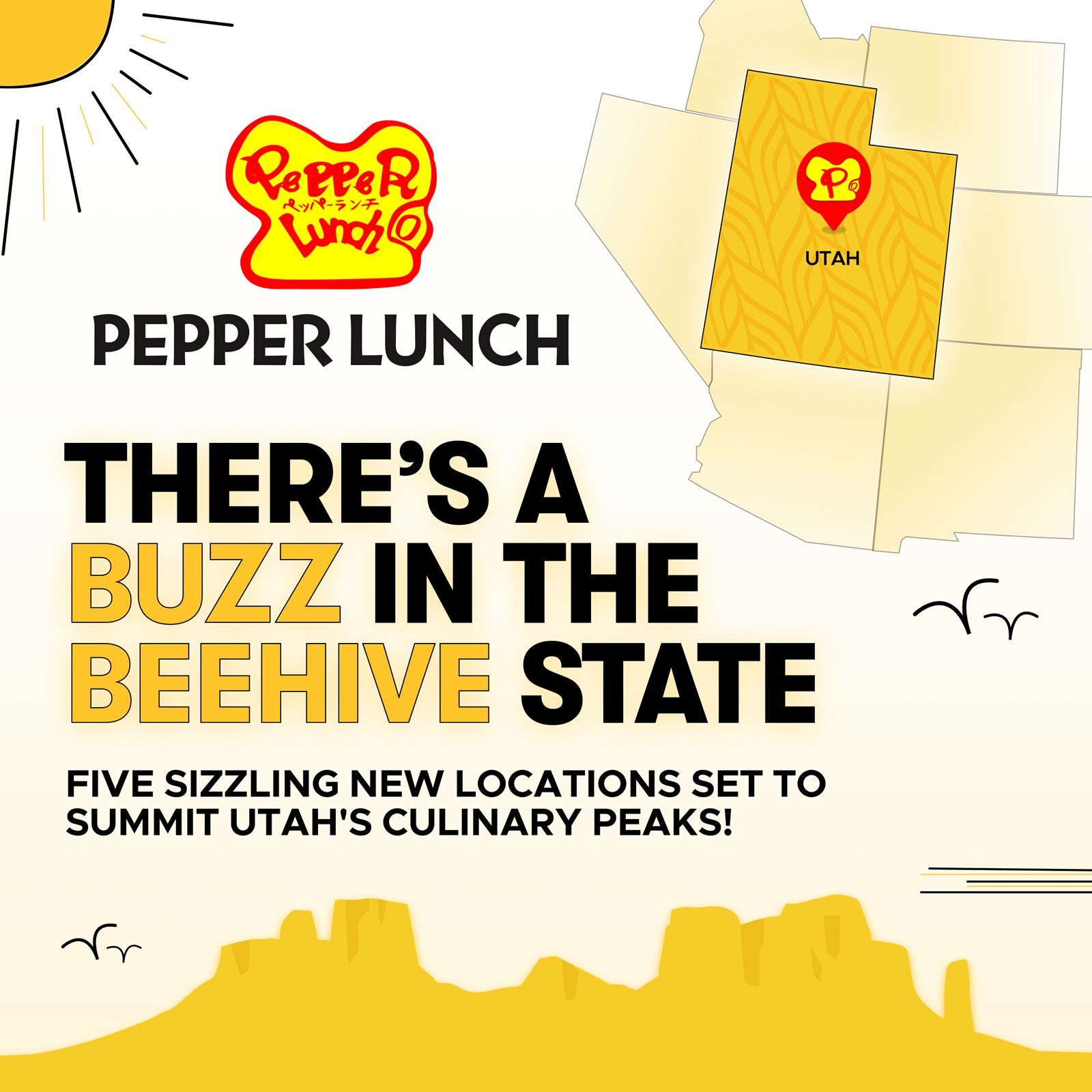 Pepper Lunch Continues North America Rapid Growth Trajectory with Utah Multi-Unit Development Agreement Pepper Lunch Continues North America Rapid Growth Trajectory with Utah Multi-Unit Development Agreement