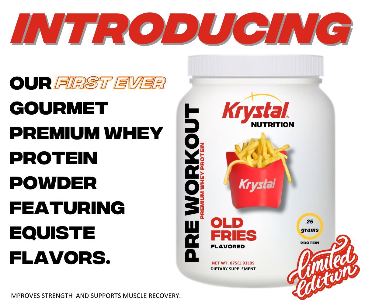 Krystal Launches Krystal Flavored Protein Powder Line Krystal Launches Krystal Flavored Protein Powder Line