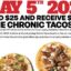 Chronic Tacos Celebrates Cinco de Mayo With Exclusive Offer: Spend $25, Get $5 Off!