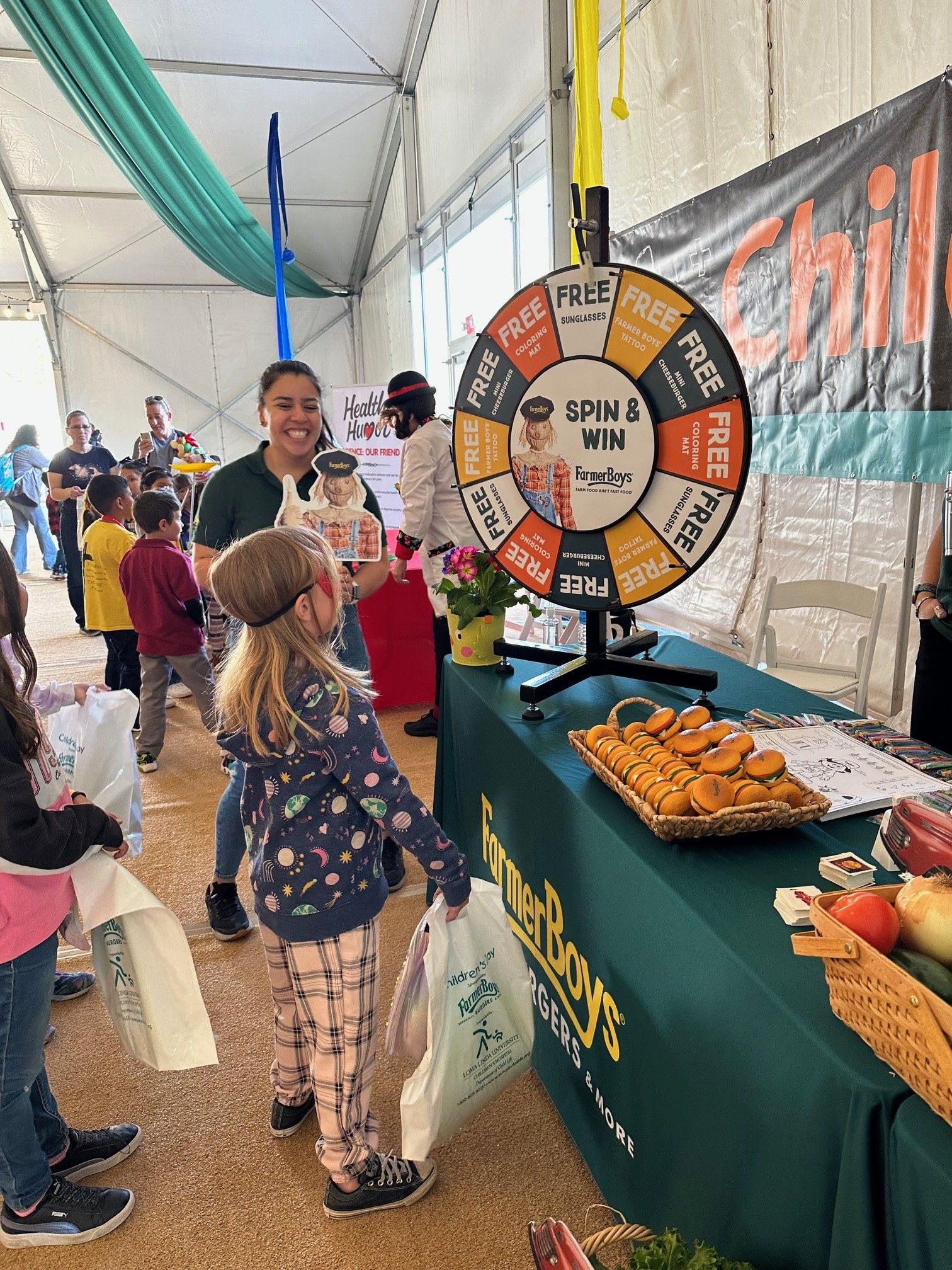 Farmer Boys Sponsors Loma Linda University Hospital's 39th Annual Children's Day Farmer Boys Sponsors Loma Linda University Hospital's 39th Annual Children's Day