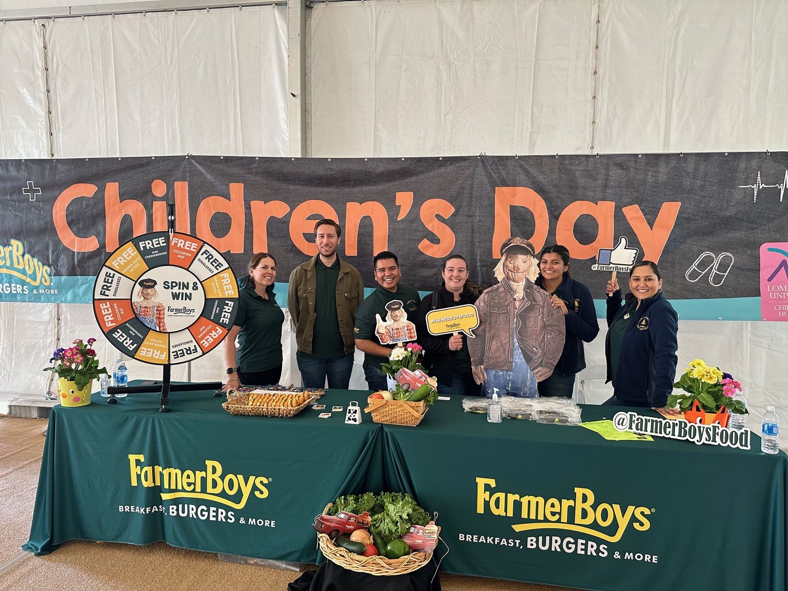 Farmer Boys Sponsors Loma Linda University Hospital's 39th Annual Children's Day Farmer Boys Sponsors Loma Linda University Hospital's 39th Annual Children's Day