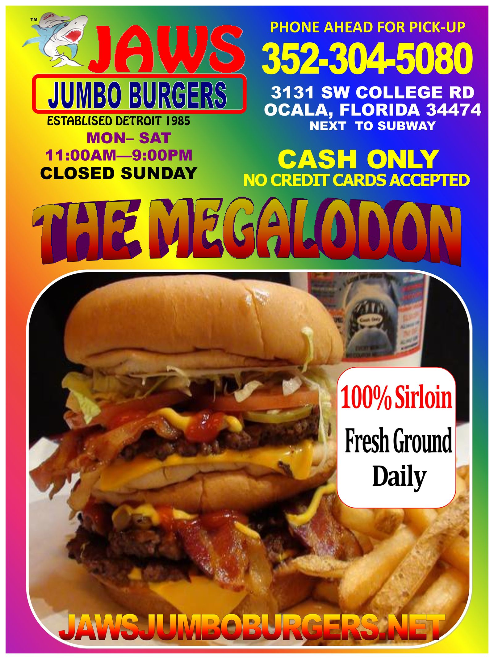 Jaws Jumbo Burgers Solves It's Labor Problem by Becoming an Employee/Membership Owned Co-Op Corporation Jaws Jumbo Burgers Solves It's Labor Problem by Becoming an Employee/Membership Owned Co-Op Corporation