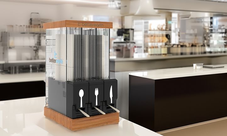Better Earth Debuts BPI-Certified Compostable, Touch-Free, CPLA Cutlery & Dispenser - Vimarsana News