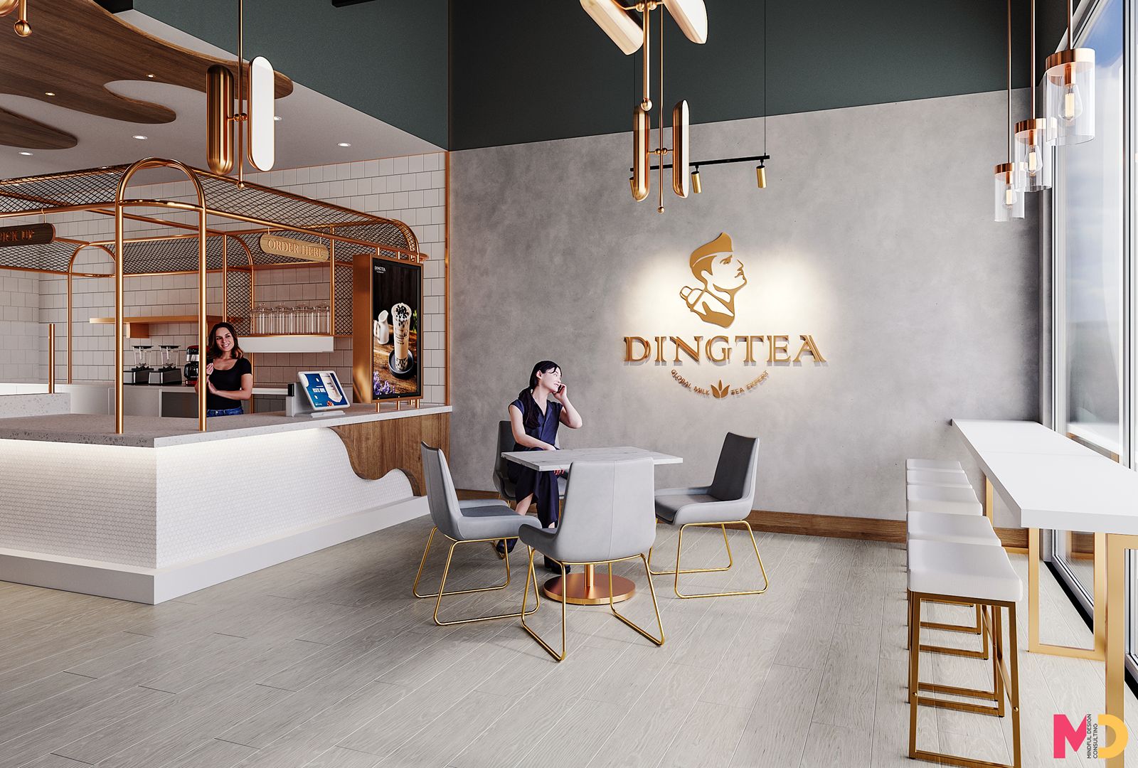 Bringing Taiwanese Tea Culture to Life: Ding Tea Unveils Stylish Interior Design at Chula Vista Location Bringing Taiwanese Tea Culture to Life: Ding Tea Unveils Stylish Interior Design at Chula Vista Location
