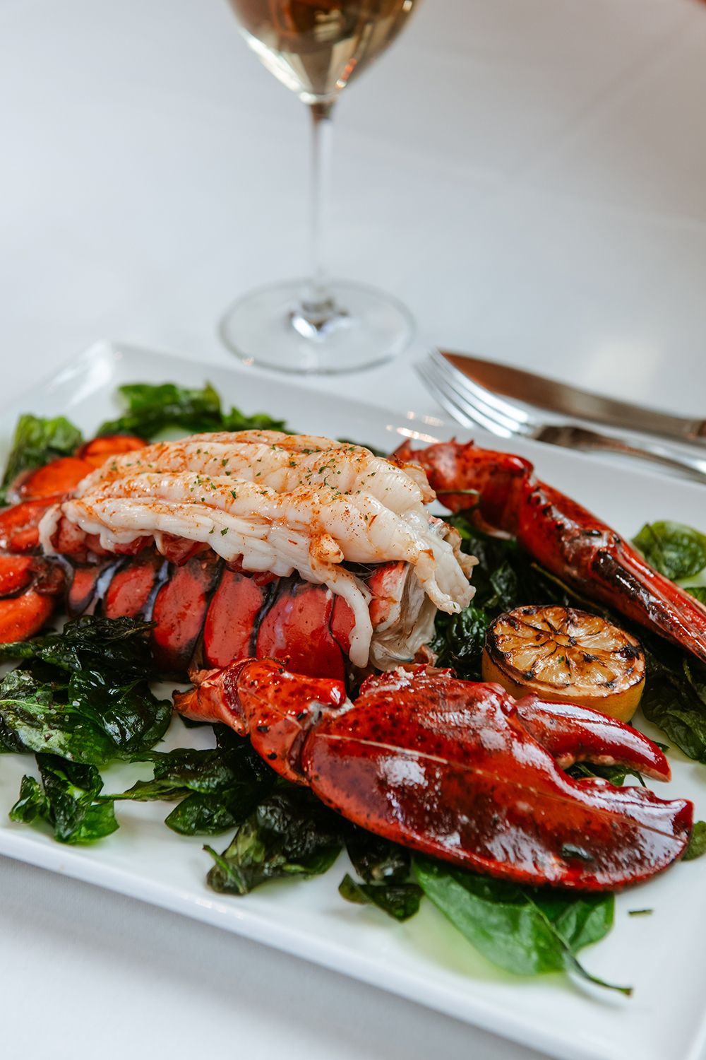 Eddie Merlot's North Atlantic Whole Lobster Eddie Merlot's Unveils Sophisticated Summertime Menu with Fresh Off The Grill Features