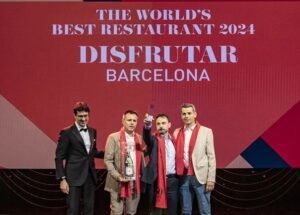 Disfrutar, Barcelona, Is Named No.1 in the List of The World’s 50 Best Restaurants 2024