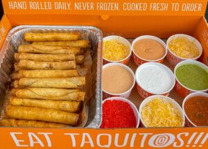 Roll-Em-Up Taquitos is on a ROLL with New Locations Opening in 30 Days!