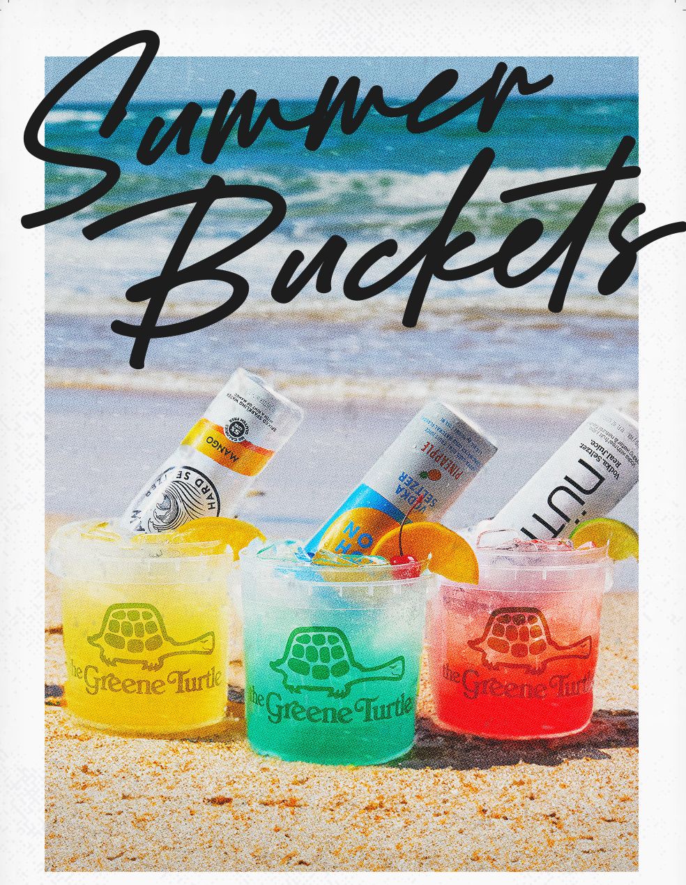 The Greene Turtle Summer Buckets The Greene Turtle Kicks Off Summer with Buckets & Boards