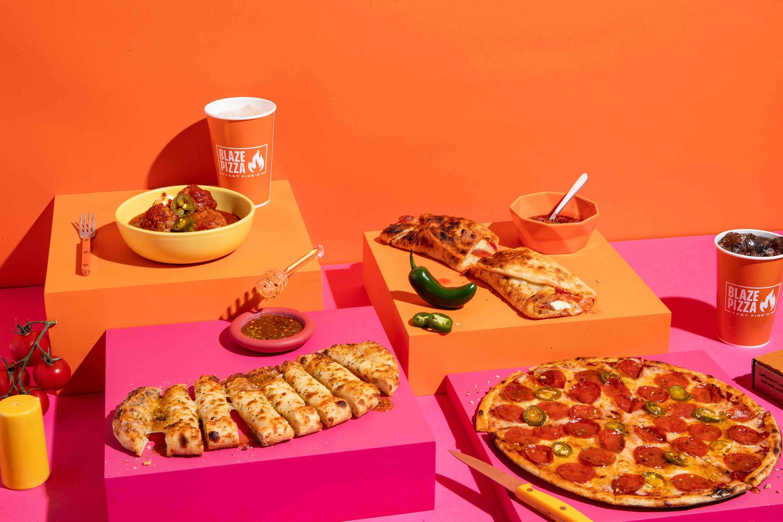 Blaze Pizza Introduces Sweet & Spicy Line; Guests Can Enjoy One of Four New Menu Items, or Spice Up an Existing Favorite Blaze Pizza Introduces Sweet & Spicy Line; Guests Can Enjoy One of Four New Menu Items, or Spice Up an Existing Favorite