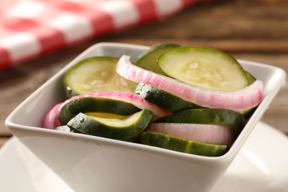 Hickory Tavern Cucumber and Onion Salad Side Dish Hickory Tavern Continues Its Menu Amplification With New Limited Time Only 'Features'