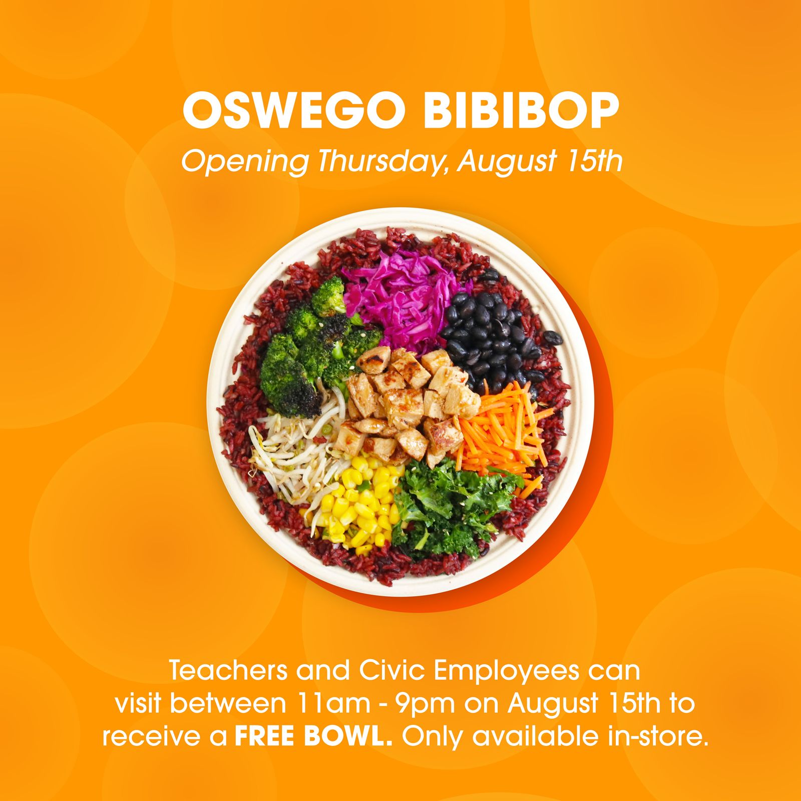 Exciting News: BIBIBOP Asian Grill is Coming to Oswego, IL! Exciting News: BIBIBOP Asian Grill is Coming to Oswego, IL!