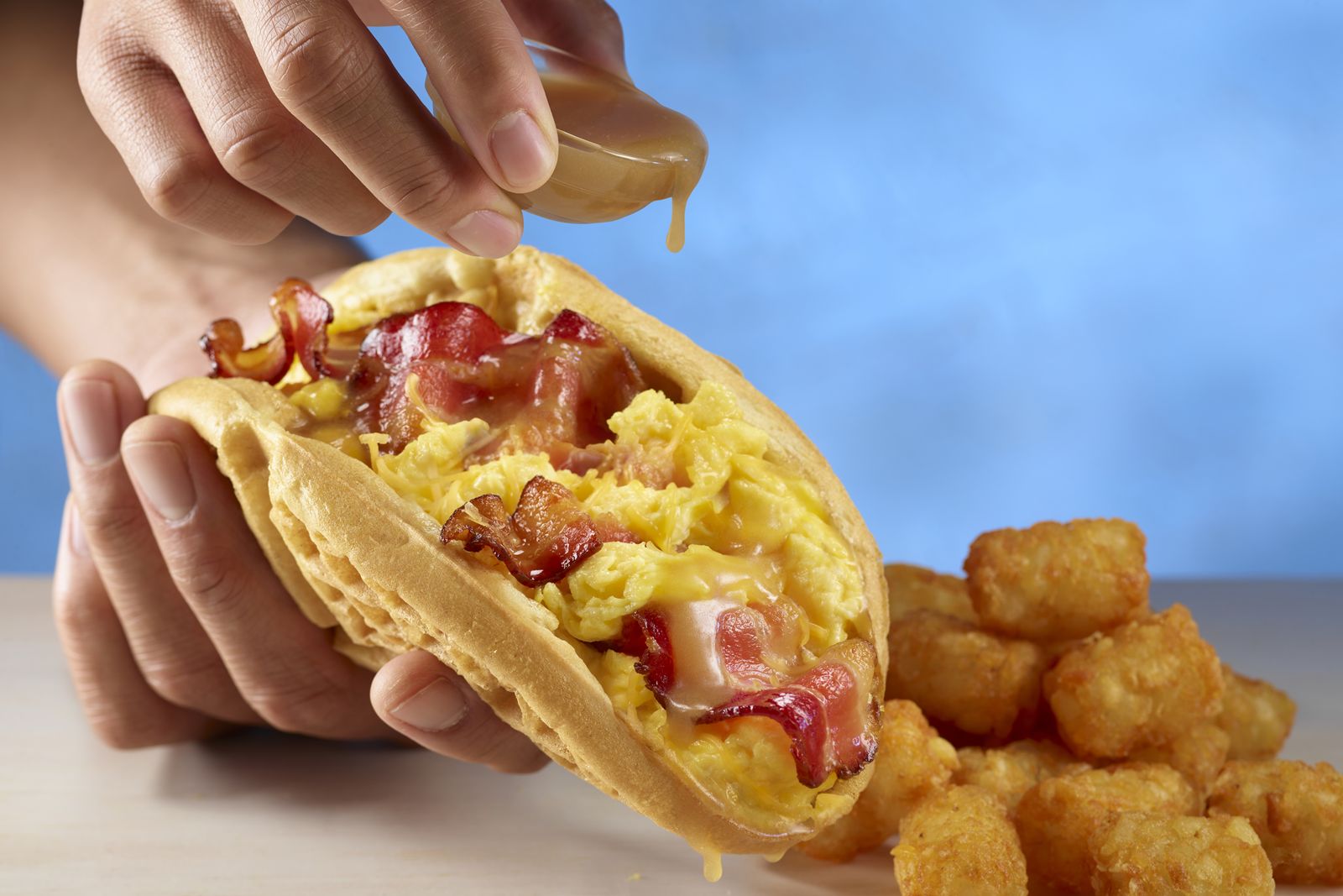 Huddle House Scores MVP Status with New Waffle Tacos Huddle House Maple Butter MVP Taco