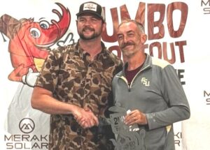 Chef of Red Fish Blue Fish and Water Pig BBQ in Pensacola Beach Rises Toward the Top of the Sizzlin’ Steak Showdown Cooking Competition for His Southern Gumbo