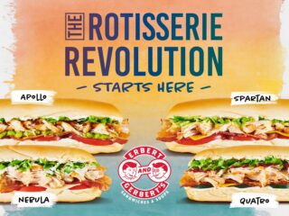 Erbert & Gerbert's Launches "The Rotisserie Revolution" with New Line of Rotisserie Chicken Sandwiches