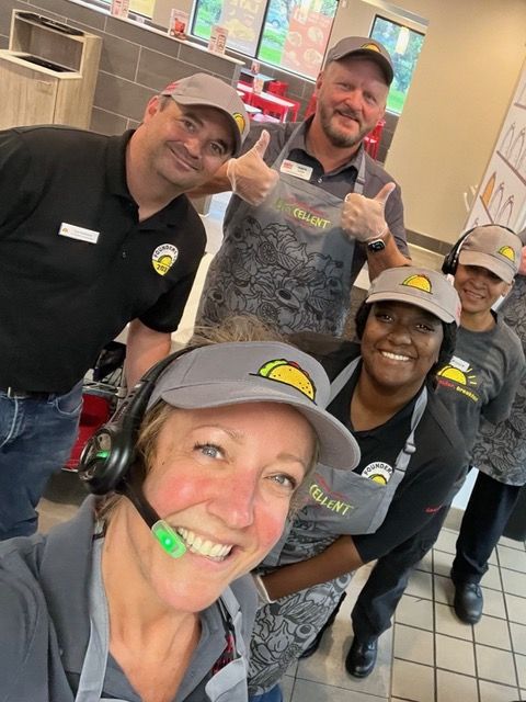 Taco John's Restaurant Support Center Team Members Contribute more than 300 In-store Hours for Founders' Day