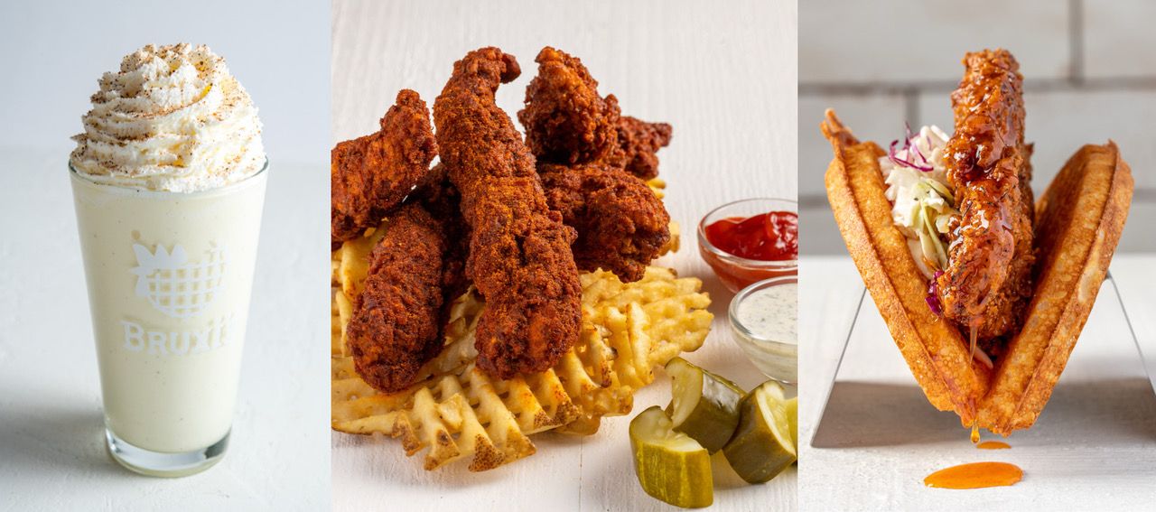 Bruxie Brings Waffle Sandwiches and Fried Chicken Tenders to Two LA College Communities Bruxie Brings Waffle Sandwiches and Fried Chicken Tenders to Two LA College Communities