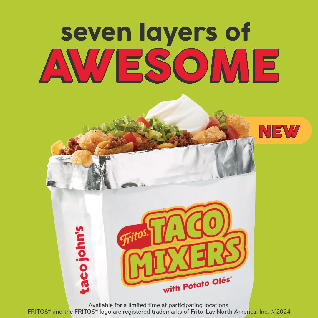 Taco Night Is in the Bag with Taco John's New FRITOS Taco Mixers Taco Night Is in the Bag with Taco John's New FRITOS Taco Mixers