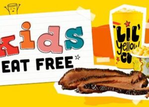 Dickey’s Barbecue Pit Brings Back Kids Eat Free Promotion Starting December 26