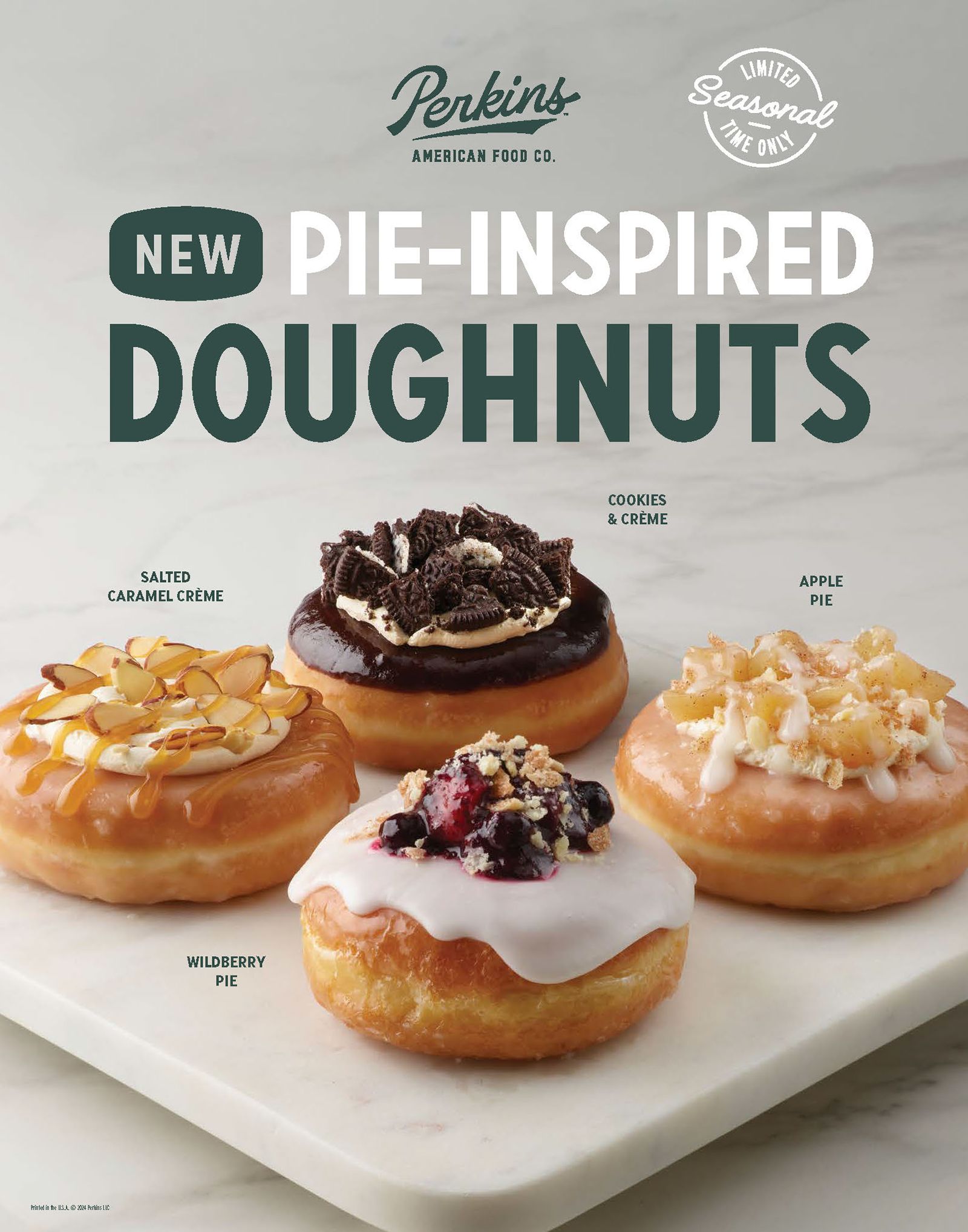 Perkins American Food Co. Sweetens the New Year With Pie-Inspired Doughnuts Perkins American Food Co. Sweetens the New Year With Pie-Inspired Doughnuts