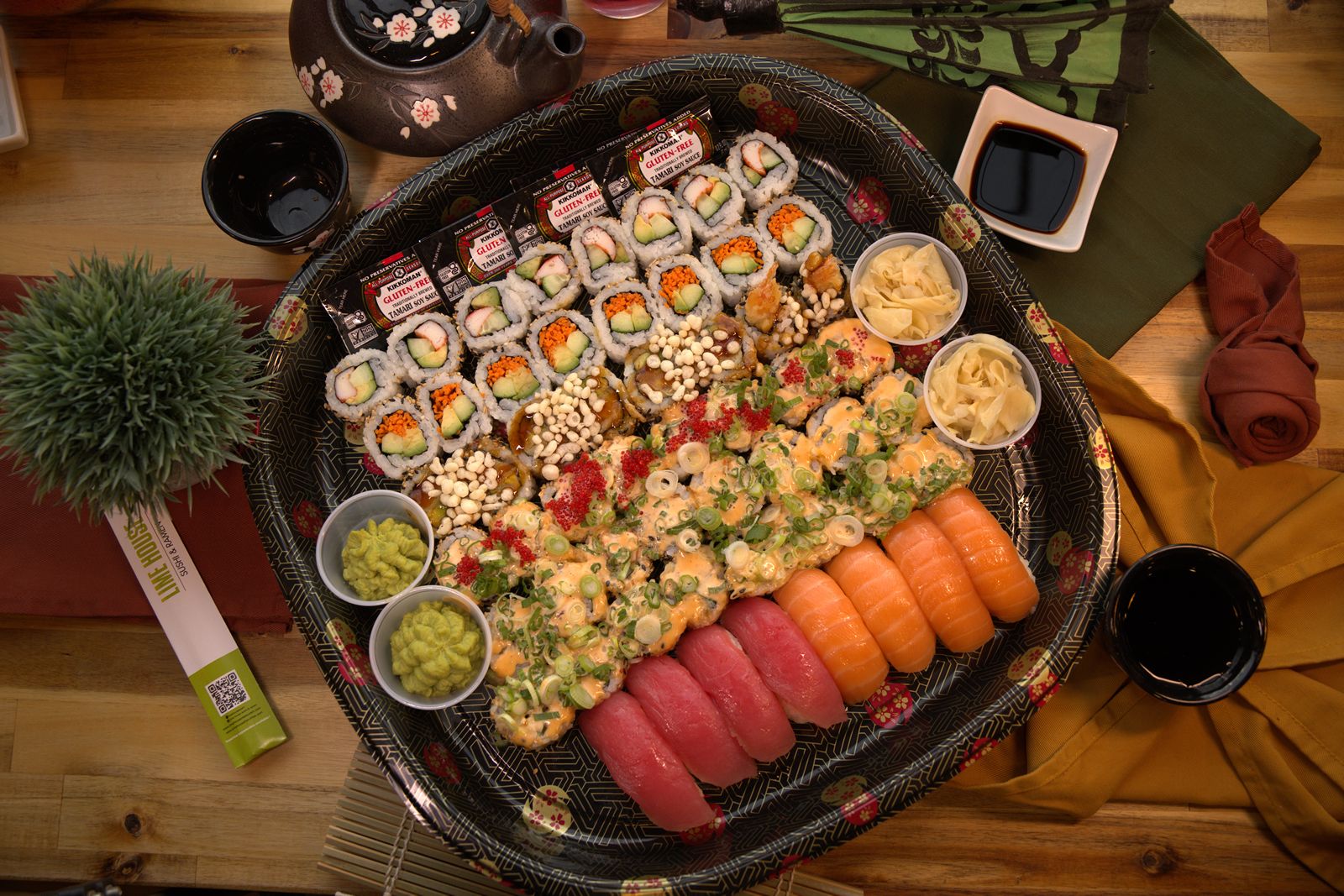Celebrate Love This Valentine's Day with a Delicious I Love Sushi Platter from Lime House Celebrate Love This Valentine's Day with a Delicious I Love Sushi Platter from Lime House