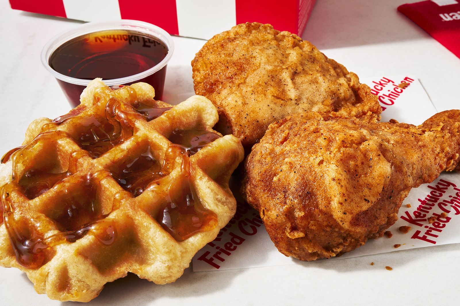 KFC Brings Back Fan-Favorite Chicken & Waffles and Debuts All-New Strawberry & Crème Pie Poppers KFC Brings Back Fan-Favorite Chicken & Waffles and Debuts All-New Strawberry & Crème Pie Poppers