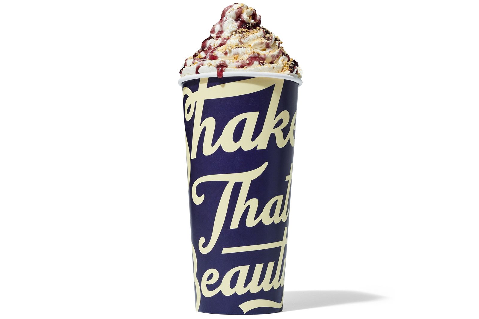 Bobby's Burgers Blueberry Cheesecake Milkshake Bobby's Burgers by Bobby Flay Invites Guests to Greektown