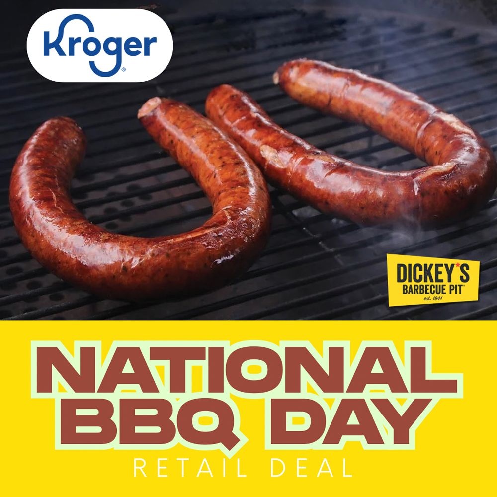 Dickey's Celebrates BBQ Month with $3.99 Sausages at Kroger Dickey's Celebrates BBQ Month with $3.99 Sausages at Kroger