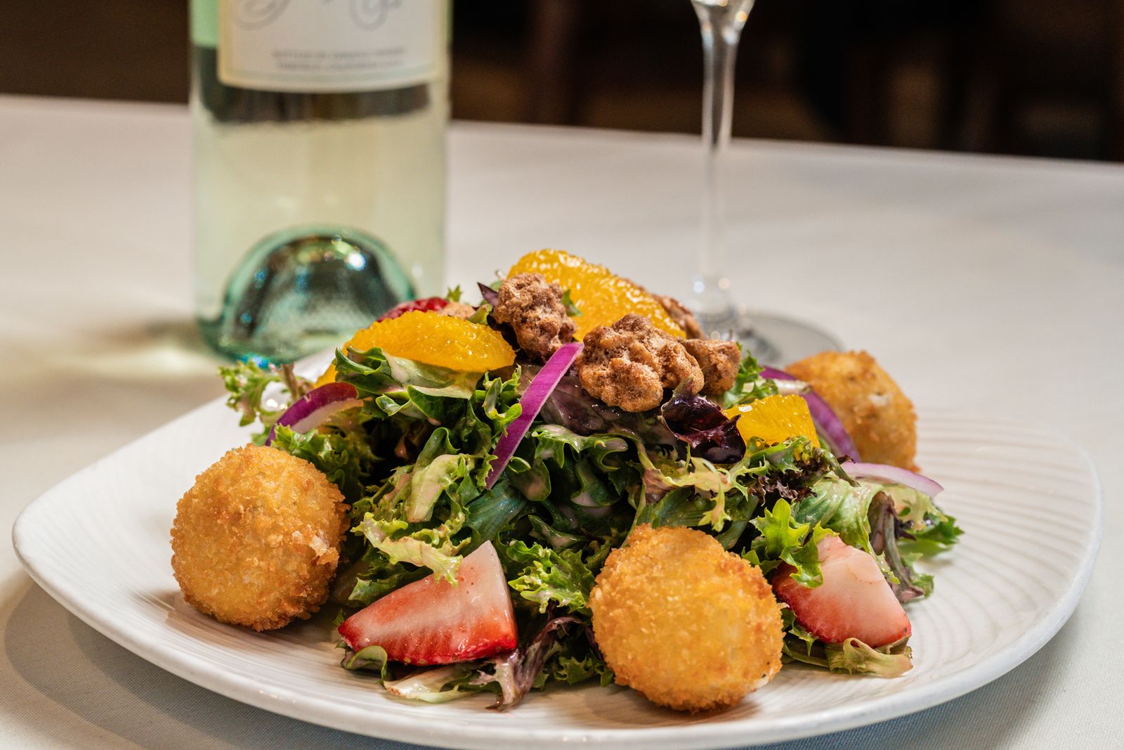 Eddie Merlot's Strawberry and Goat Cheese Salad Eddie Merlot's Grills Up New Limited-Time Menu for Summer
