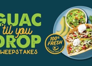 Guac ‘Til You Drop with Barberitos and Avocados From Mexico in a Summer Sweepstakes