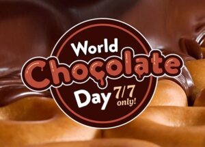 KRISPY KREME Celebrates World Chocolate Day July 7 by Returning Chocolate Glazed Doughnuts, This Time with HERSHEY’S Chocolate!