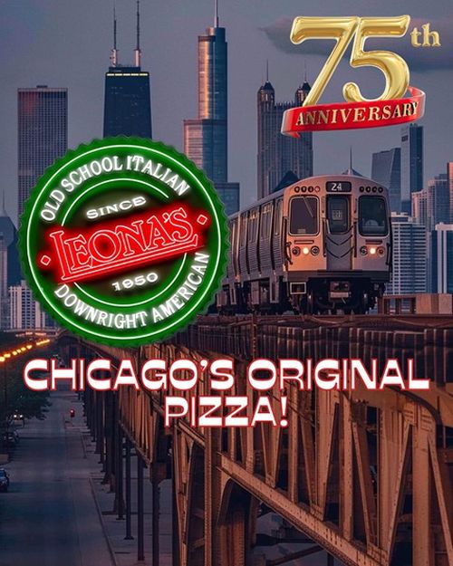 Leona's Pizzeria Celebrates 75 Years With 75-Cent Pizza on Aug. 14 Leona's Pizzeria Celebrates 75 Years With 75-Cent Pizza on Aug. 14
