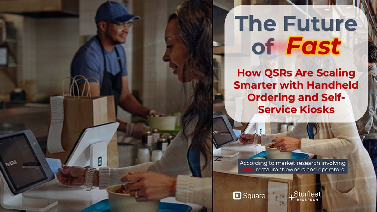 New Research Report Reveals How QSRs Are Driving Speed, Efficiency, and Profitability with Handheld Ordering and Self-Service Kiosks New Research Report Reveals How QSRs Are Driving Speed, Efficiency, and Profitability with Handheld Ordering and Self-Service Kiosks