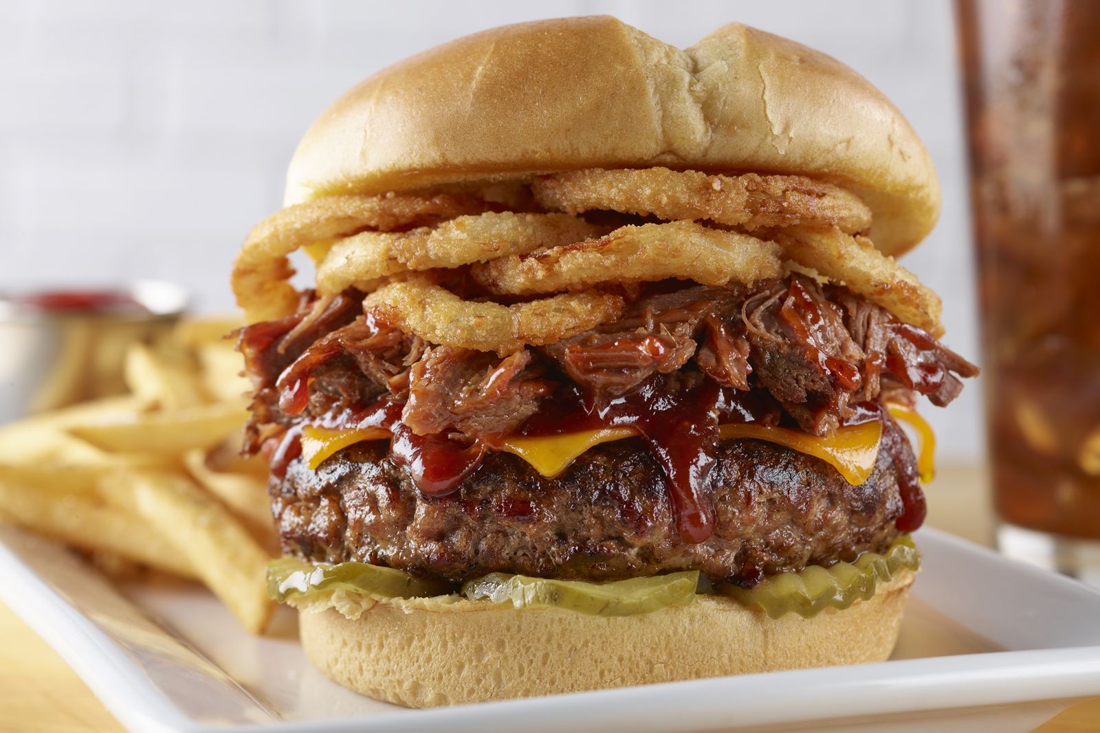 Perkins American Food Co. BBQ Pot Roast Burger Fall for Pumpkin and Pot Roast at Perkins American Food Co.