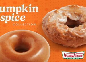Pumpkin Spice Summer is Here! KRISPY KREME Returns Pumpkin Spice Original Glazed Doughnut for One Week Only, Beginning Aug. 11