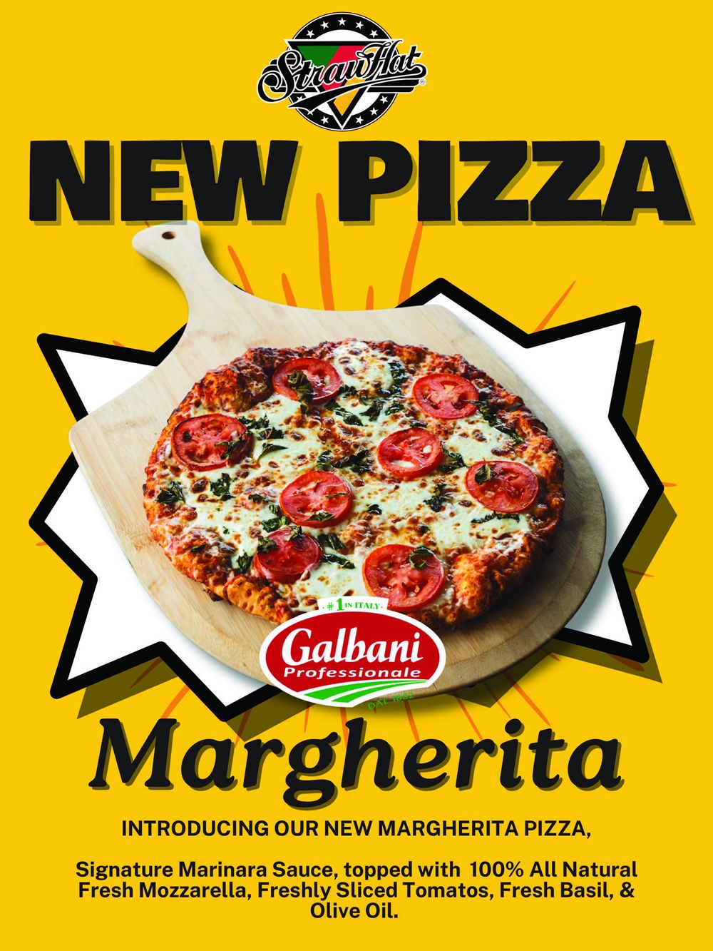 Rediscover a Classic With the Margherita Pizza at Straw Hat Pizza Rediscover a Classic With the Margherita Pizza at Straw Hat Pizza