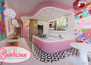 Sweet Style Meets Bold Branding: Swirlicious Designed by Mindful Design Consulting