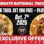 Level Up Your Taco Tuesday: Chronic Tacos’ Exclusive National Taco Day BOGO + $1 Off Deal