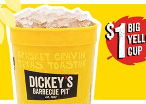 Dickey’s Celebrates Fall with $1 Big Yellow Cups