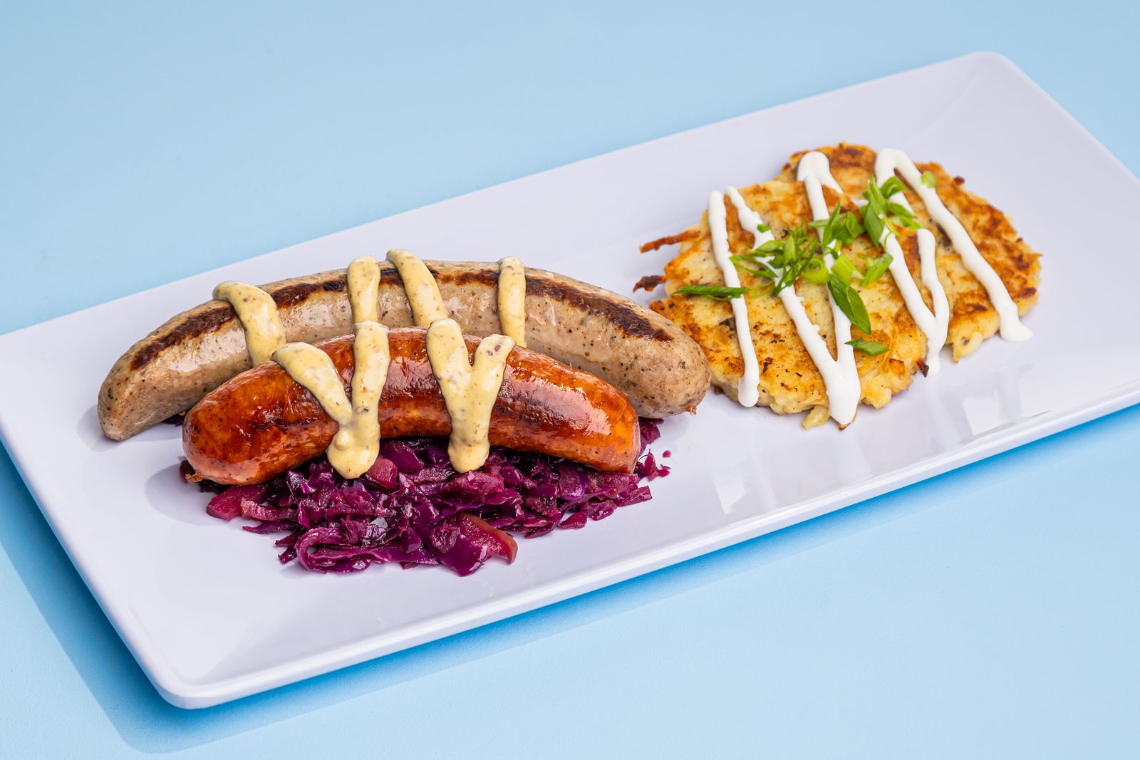 Polly's Pies Mattern Sausage Platter Polly's Pies Celebrates Oktoberfest with Authentic German Flavors and Pumpkin Favorites
