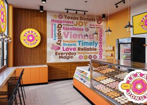 Texas Donuts Unveils Bold New Interior and Branding Design by Mindful Design Consulting