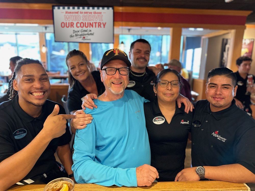 Applebee's Honors Veterans & Active Duty Military With Free Meals on Veterans Day Applebee's Honors Veterans & Active Duty Military With Free Meals on Veterans Day