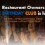 THE BIRTHDAY CLUB to Exhibit for the First Time at the FRLA Pizza & Italian Summit and Restaurant Show
