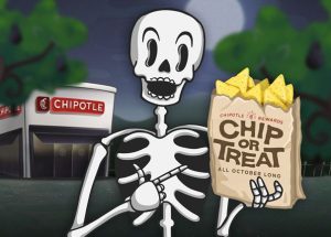 Chipotle Introduces “Chip-Or-Treat,” Giving Fans Free Rewards All October