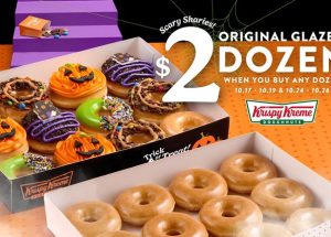 No Tricks, Just Sweet Treat Weekends: Krispy Kreme Returns ‘Scary Sharies’ and Doubles Down on Halloween Fun!