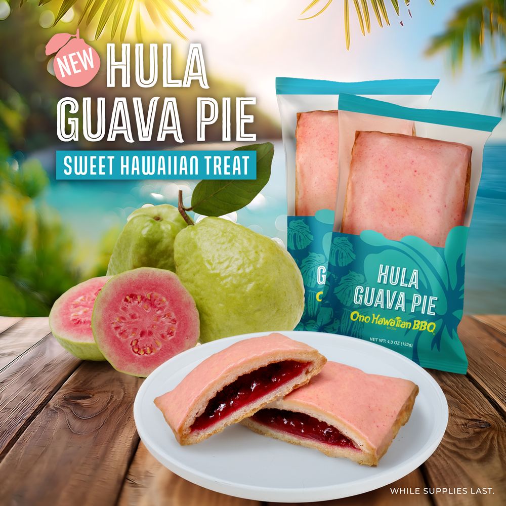 Ono Hawaiian BBQ Introduces Hula Guava Pie Starting October 15 Ono Hawaiian BBQ Introduces Hula Guava Pie Starting October 15