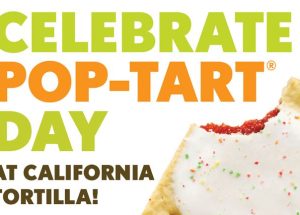 Pop-Tart Day is Back at California Tortilla