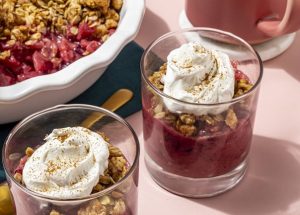 Chef Brooke Williamson Spices up the Holidays With a New Cranberry-Apple Holiday Crisp, Exclusively Available at Modern Recipe